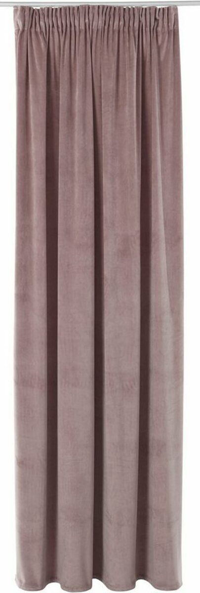 Bild 1 von Vorhang Samt Ladina, LeGer Home by Lena Gercke, Multifunktionsband (1 St), blickdicht, Polyester, blickdicht, gewebt, verschiedene Größen, Rosa
