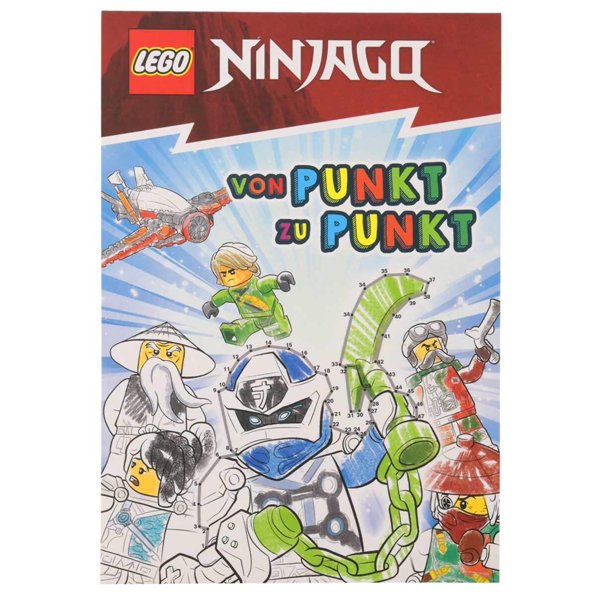 Bild 1 von LEGO Ninjago Malblock von Punkt zu Punkt ROT