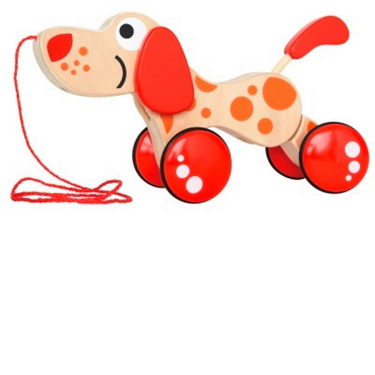 Bild 1 von Ziehfigur, Holz, Kunststoff, Schima, 22x16.2x9.2 cm, unisex, Reach, EN 71, Spielzeug, Babyspielzeug