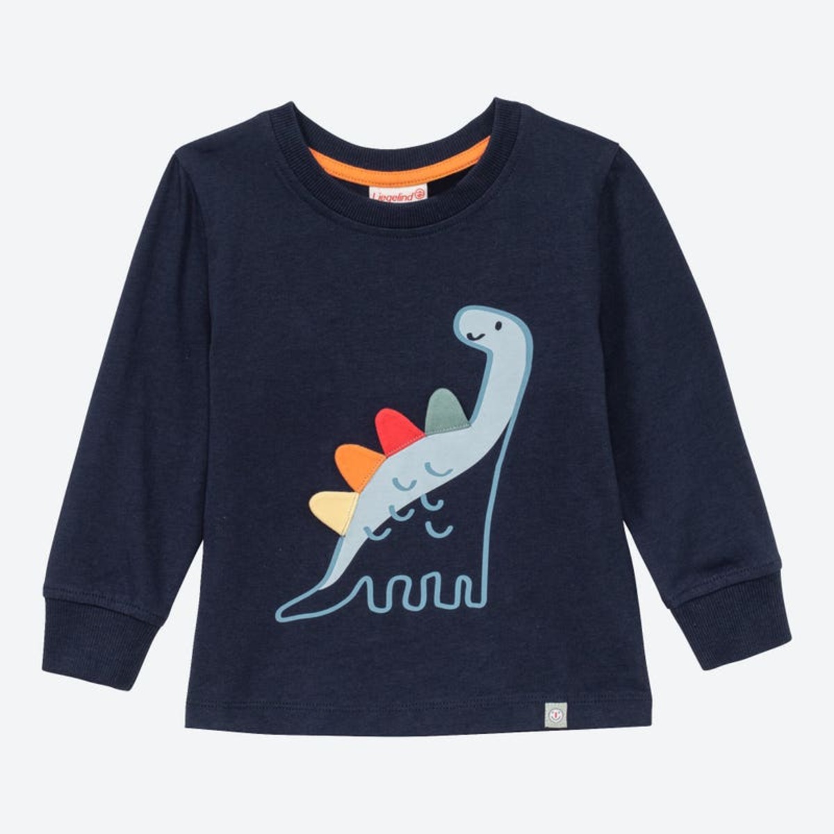 Bild 1 von Baby-Jungen-Shirt mit Dino-Frontaufdruck