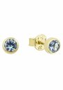 Bild 1 von Amor Paar Ohrstecker Schmuck Geschen Ohrschmuck 2013590 Gold, blauer Stein, Perfekt zu Kleid, Shirt, Jeans, Sneaker! Anlass Weihnachten Geburtstag, Blau|gelb|goldfarben