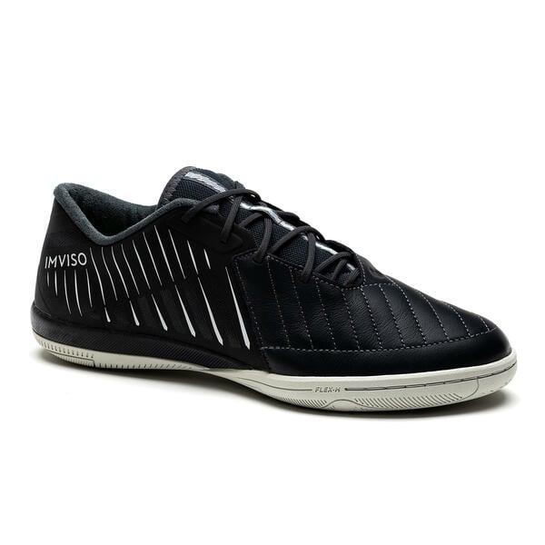 Bild 1 von Damen/Herren Futsal Hallenschuhe Leder - Ginka 900 schwarz Grau