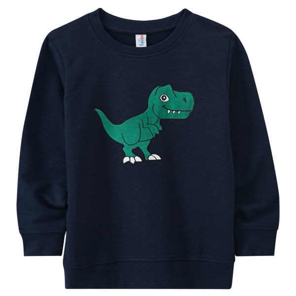 Bild 1 von Kinder Sweatshirt mit Dino-Applikation