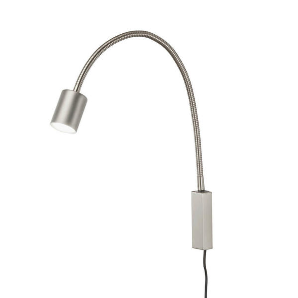 Bild 1 von Fischer & Honsel Led-Wandleuchte Justi, Nickel, Metall, F, 52 cm, mit Schalter, Lampen & Leuchten, Innenbeleuchtung, Wandleuchten, Wandlampen Mit Schalter