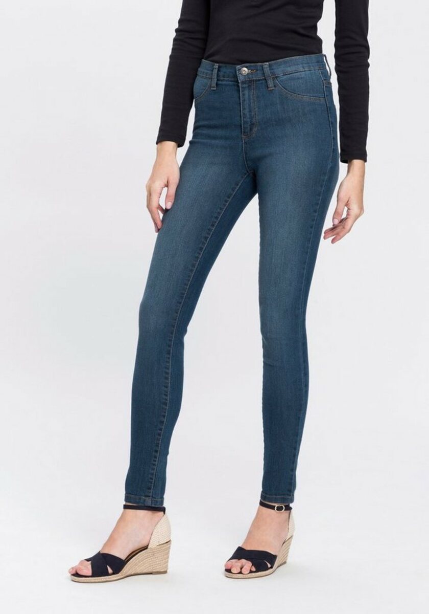 Bild 1 von Arizona Jeansjeggings High Waist, Blau