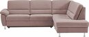 Bild 1 von CALIZZA INTERIORS Ecksofa Onyx, Ottomane links oder rechts, wahlweise mit Bettfunktion, Breite 257 cm, Rosa