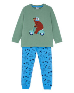 Pyjama mit Stickerei
       
      Kiki & Koko verschiedene Designs, 2-tlg. Set
   
      grün