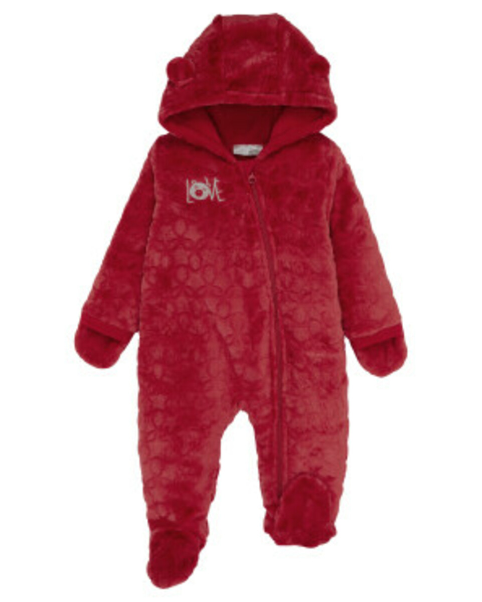 Bild 1 von Fleeceanzug
       
      Ergee gefüttert mit Fleece
   
      rot