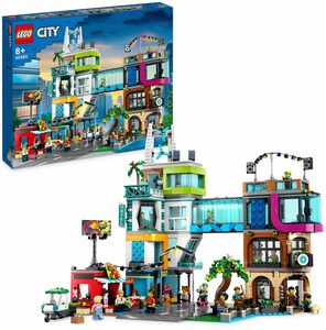 LEGO® Konstruktionsspielsteine Stadtzentrum (60380), LEGO® City, (2010 St), Made in Europe