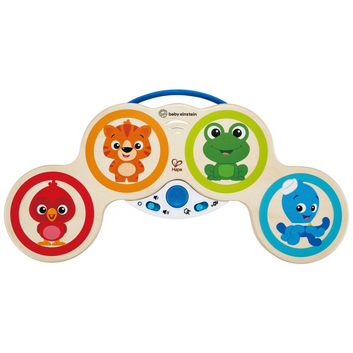 Bild 1 von Schlagzeug-Set, Kunststoff, 38.1x20.3x4.5 cm, Grüner Punkt, Reach, DIN EN ISO 14001, DIN EN ISO 9001, Handmade in China, Spielzeug, Kinderspielzeug, Kindermusikinstrumente