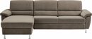 Bild 1 von CALIZZA INTERIORS Ecksofa Onyx, Recamiere links oder rechts, wahlweise mit Bettfunktion, Breite 270 cm, Grau