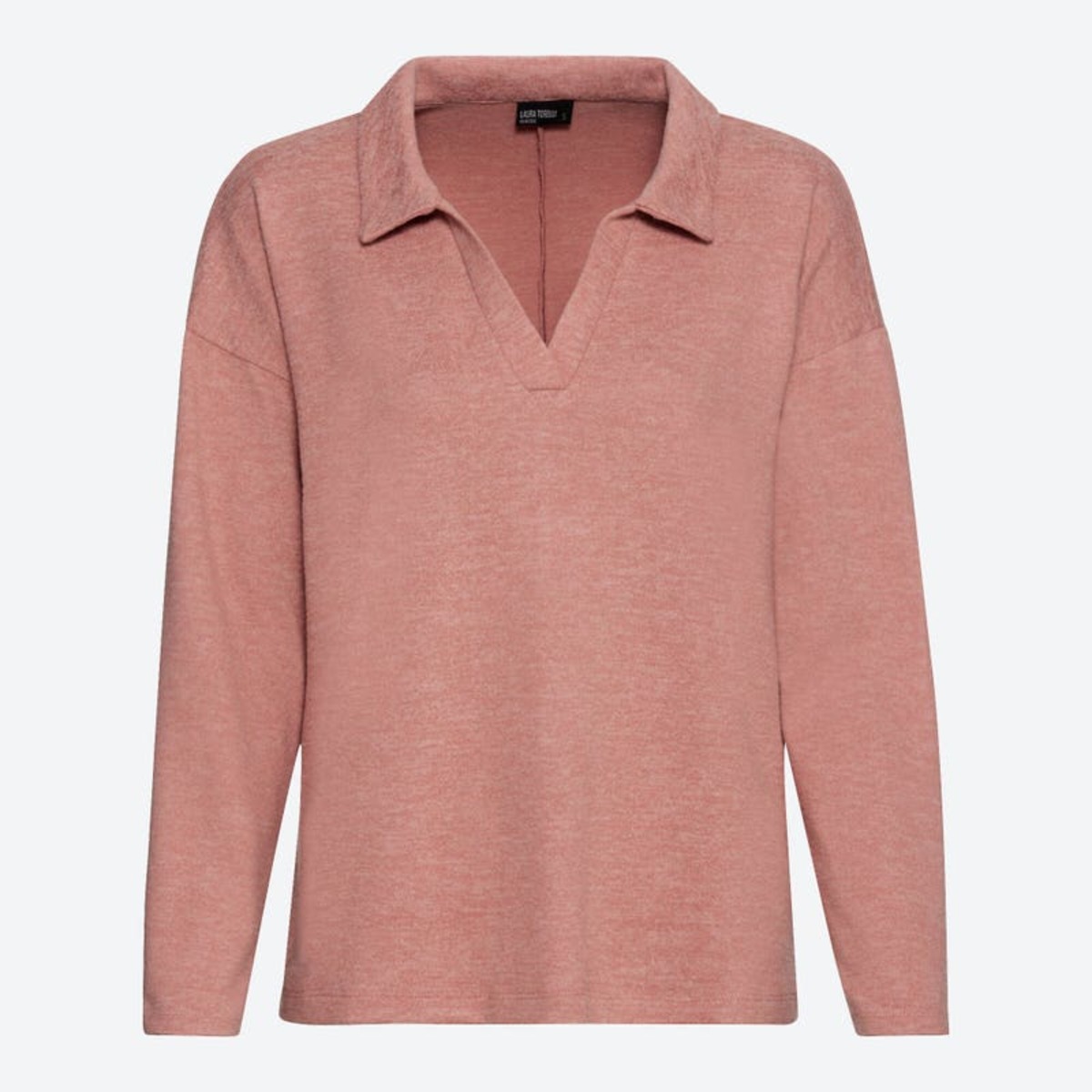 Bild 1 von Damen-Sweatshirt mit Troyer-Kragen