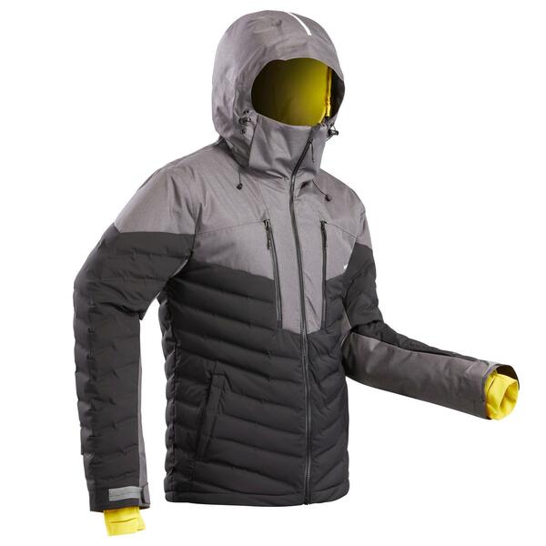 Bild 1 von Skijacke Daunenjacke Herren warm - 900 schwarz Schwarz