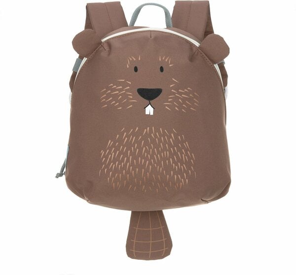 Bild 1 von LÄSSIG Kinderrucksack About Friends, Tiny Backpacks, Beaver, PETA-approved vegan, Braun