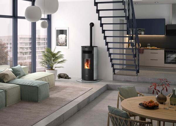 Bild 2 von JUSTUS Pelletofen Norta, 8 kW, Zeitbrand, (1-tlg)