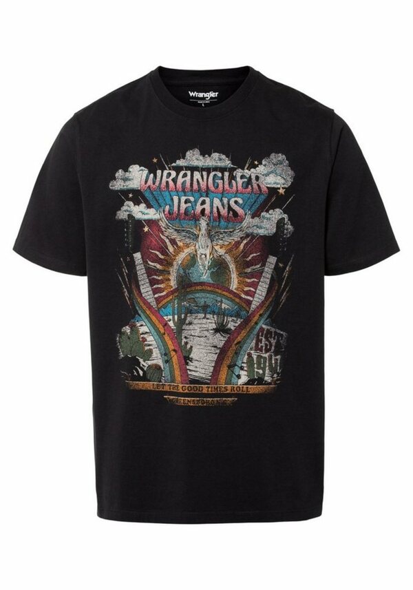 Bild 1 von Wrangler T-Shirt Pegasus, Schwarz