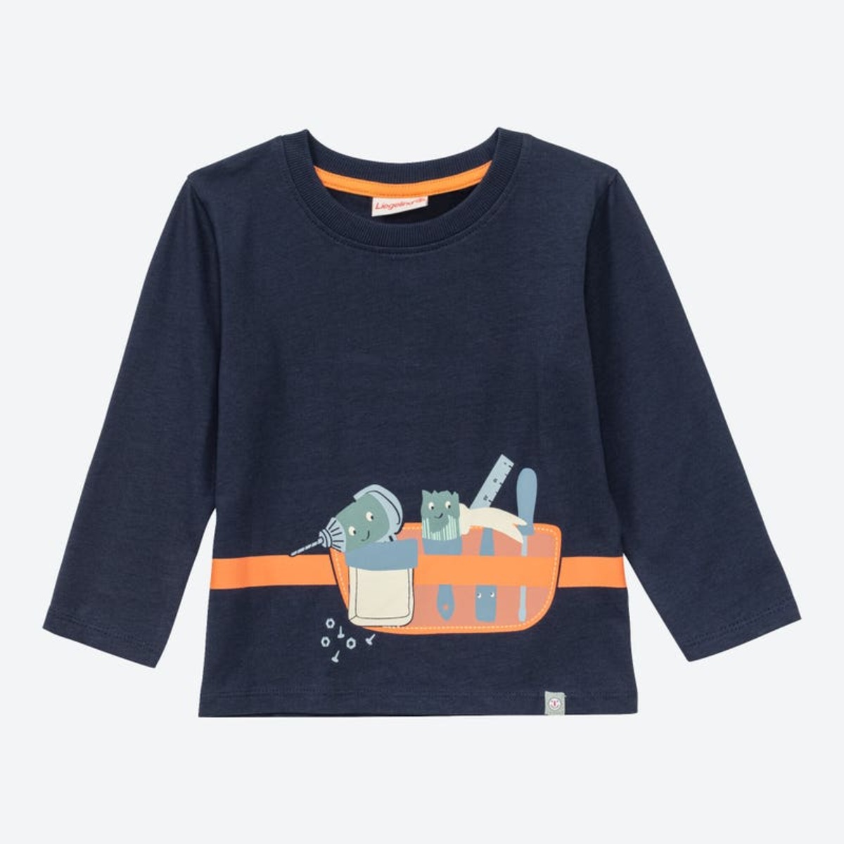 Bild 1 von Baby-Jungen-Shirt mit Werkzeug-Aufdruck