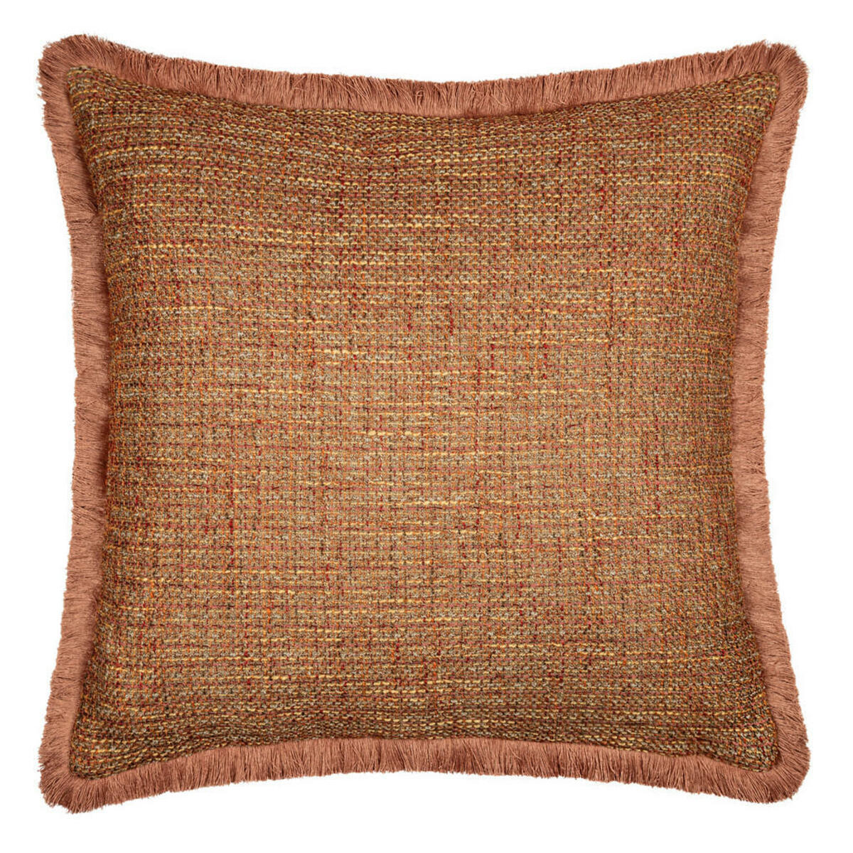 Bild 1 von Musterring Kissenhülle Mr-Structure, Orange, Kupfer, Rost, Terracotta, Textil, Struktur, 50 cm, hochwertige Qualität, Wohntextilien, Kissen, Kissenbezüge