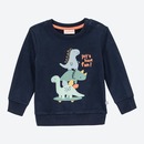 Bild 1 von Baby-Jungen-Sweatshirt mit Dino-Frontaufdruck