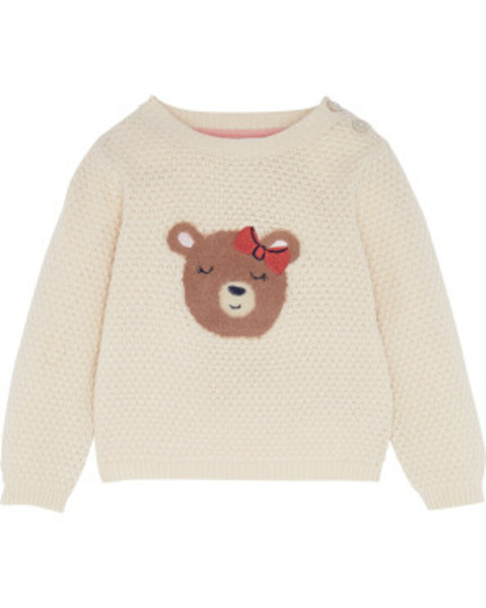 Bild 1 von Strickpullover Bärchen
       
      Ergee Schulterknöpfe
   
      naturfarben