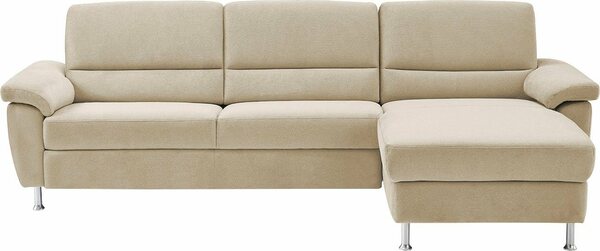 Bild 1 von CALIZZA INTERIORS Ecksofa Onyx, Recamiere links oder rechts, wahlweise mit Bettfunktion, Breite 270 cm, Beige