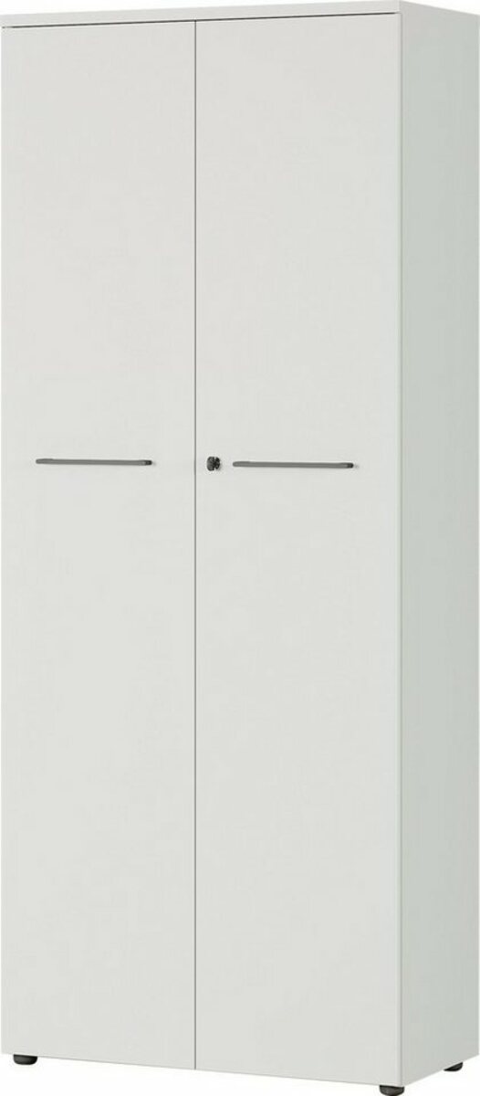 Bild 1 von GERMANIA Aktenschrank GW-Agenda Mehrzweckschrank, Maße 80x40x197 cm, Made in Germany, Grau|weiß