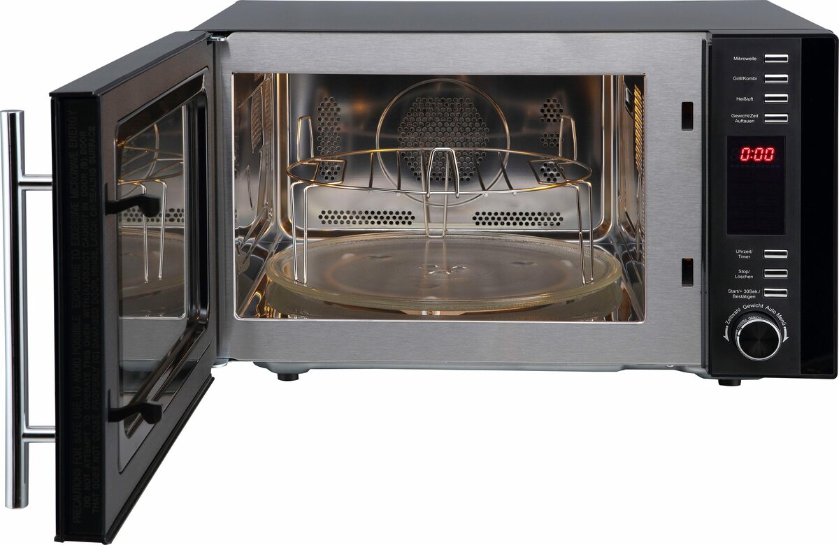 Bild 3 von Hanseatic Mikrowelle AC925EBL, Grill, Heißluft, Mikrowelle, 25 l