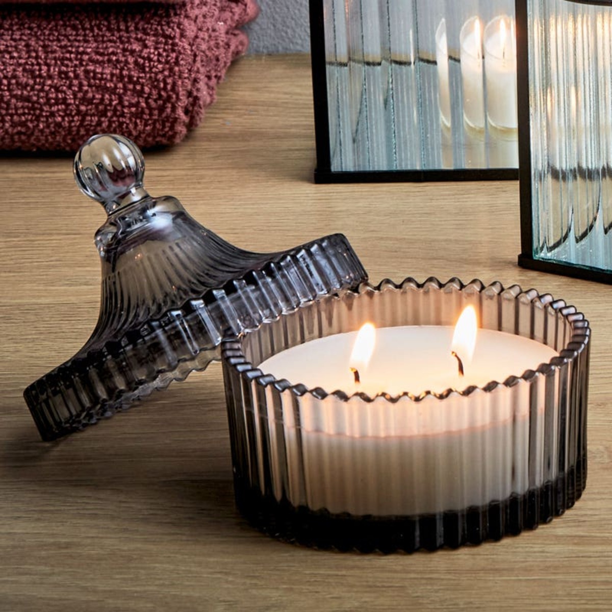 Bild 1 von Duftkerze im Glas, mit Deckel, ca. 11x13cm