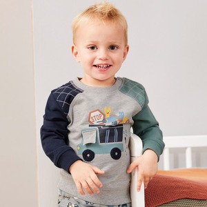 Baby-Jungen-Sweatshirt mit Fenster-Applikation