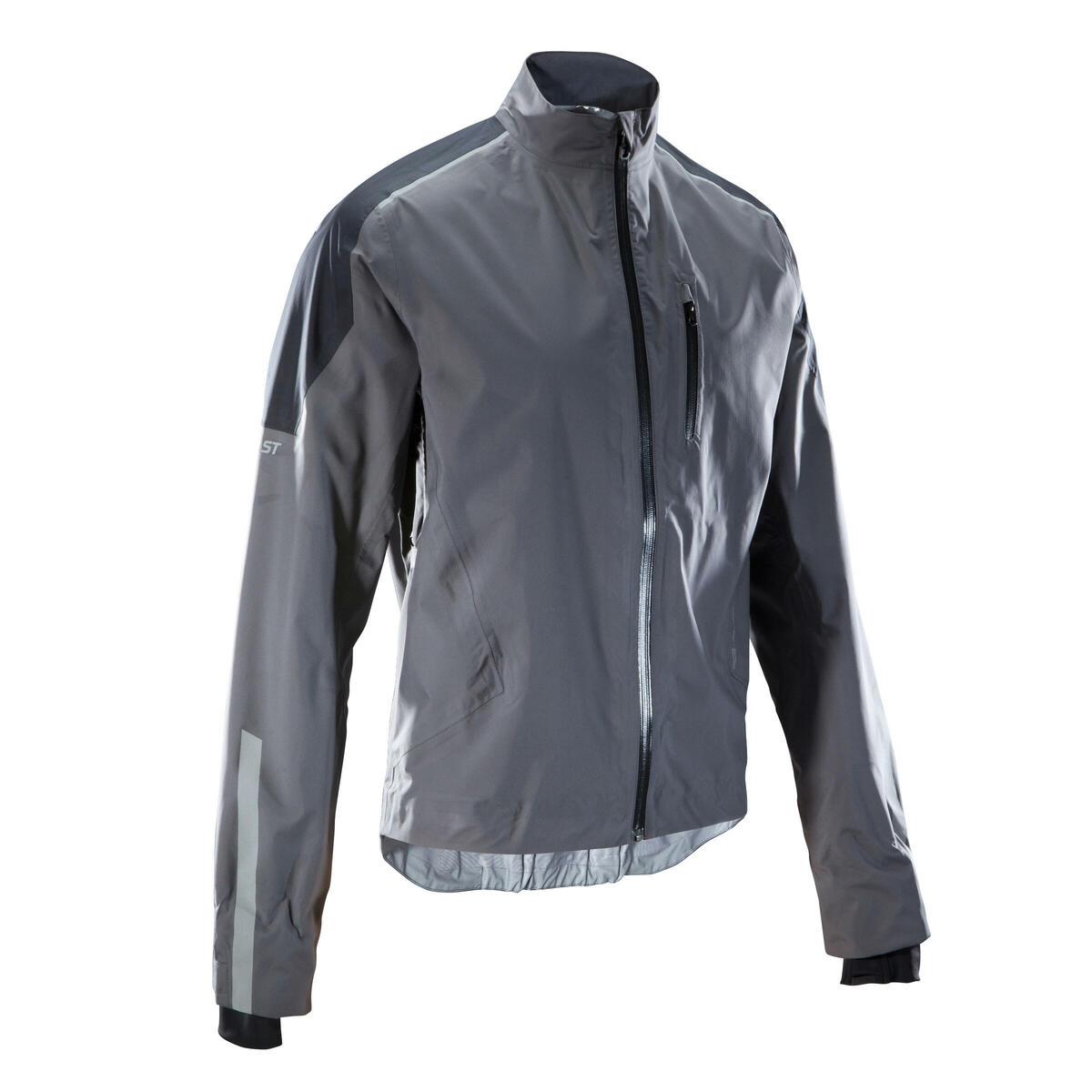 Bild 1 von Fahrrad Regenjacke MTB ST 900 Herren Grau|schwarz