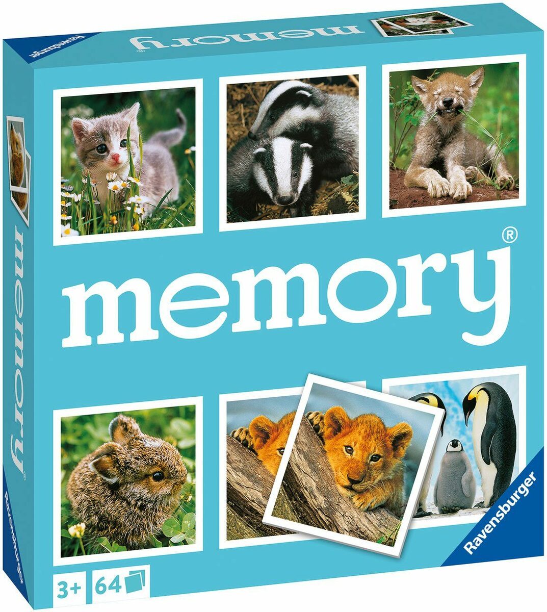 Bild 2 von Ravensburger Spiel, Kinderspiel memory® Tierkinder, Made in Europe; FSC® - schützt Wald - weltweit