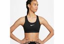 Bild 1 von Nike Sport-BH Dri-FIT Swoosh Women's High-Support Sports Bra, Schwarz