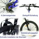 Bild 3 von Vankel Kinderfahrrad 20 Zoll Kinderfahrrad Mountainbike Jungen Mädchen, Weihnachtsgeschenk, 6 Gang, Kettenschaltung, 20 Zoll - 6-9 Jahre mit Hochwertige Scheibenbremsen