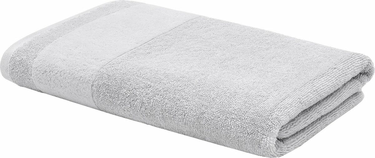 Bild 1 von LOOKS by Wolfgang Joop Duschtuch LOOKS, Frottier (1-St), mit Logobestickung, Grau