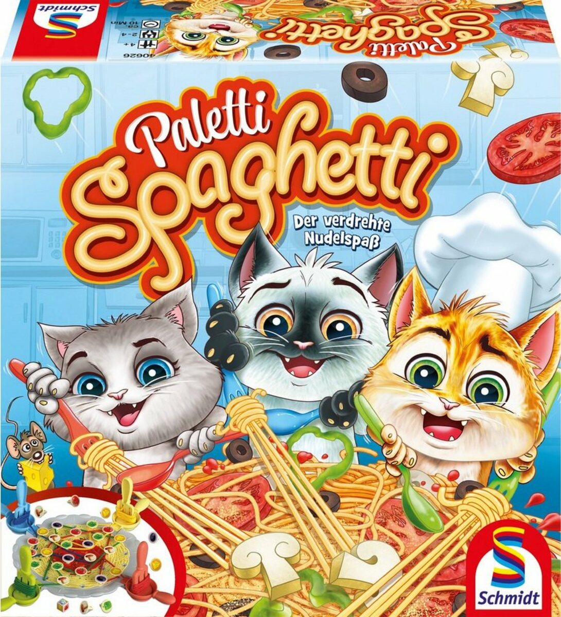 Bild 1 von Schmidt Spiele Spiel, Kinderspiel Paletti Spaghetti, Bunt
