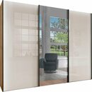 Bild 1 von WIEMANN Schwebetürenschrank Monaco hochwertige Glas- und Spiegelfront, Beige