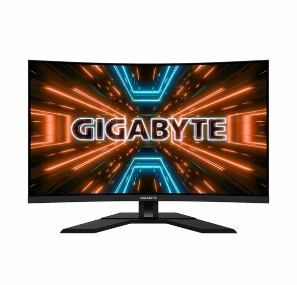 Bild 1 von Gigabyte M32UC Curved-Gaming-LED-Monitor (80 cm/32 ", 3840 x 2160 px, 4K Ultra HD, 1 ms Reaktionszeit, 144 Hz, VA LED), Schwarz