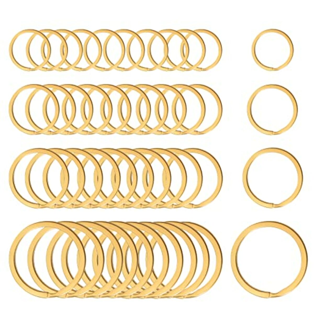 Bild 1 von 40 Stück Schlüsselringe Ø 25mm, 28mm, 33mm, 35mm, Multifunkt