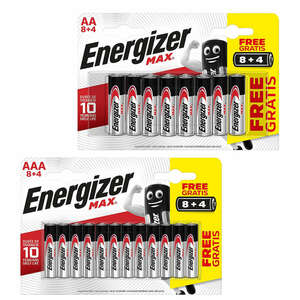 ENERGIZER Batterien AA oder AAA