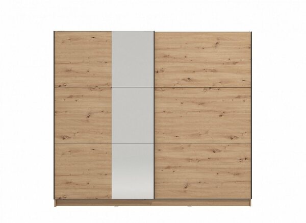 Bild 1 von INOSIGN Schwebetürenschrank Sierra mit Spiegel, INKLUSIVE Inneneinteilung, Beige