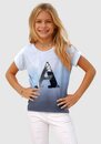 Bild 1 von Arizona T-Shirt mit Wendepaillenten Applikation, Blau