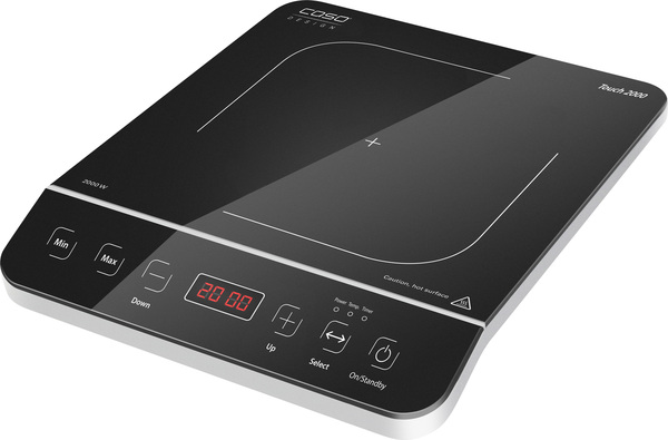 Bild 1 von caso®DESIGN Kochplatte "Touch 2000", Induktion, schwarz