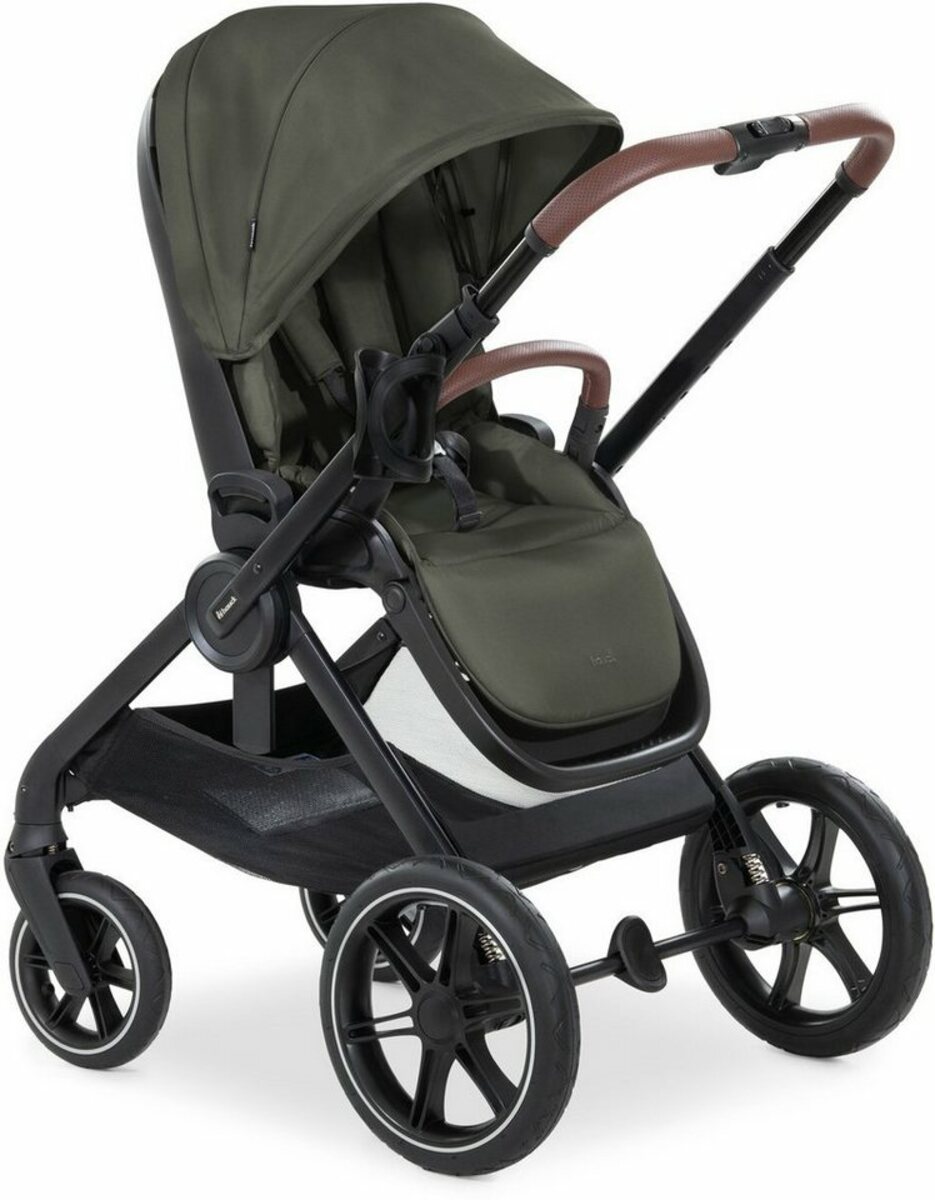 Bild 1 von Hauck Sport-Kinderwagen Walk N Care, dark olive, mit höhenverstellbarem Sitz, Grün