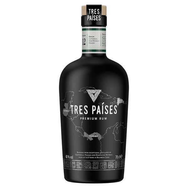 Bild 1 von TRES PAÍSES Premium-Rum 0,7 l