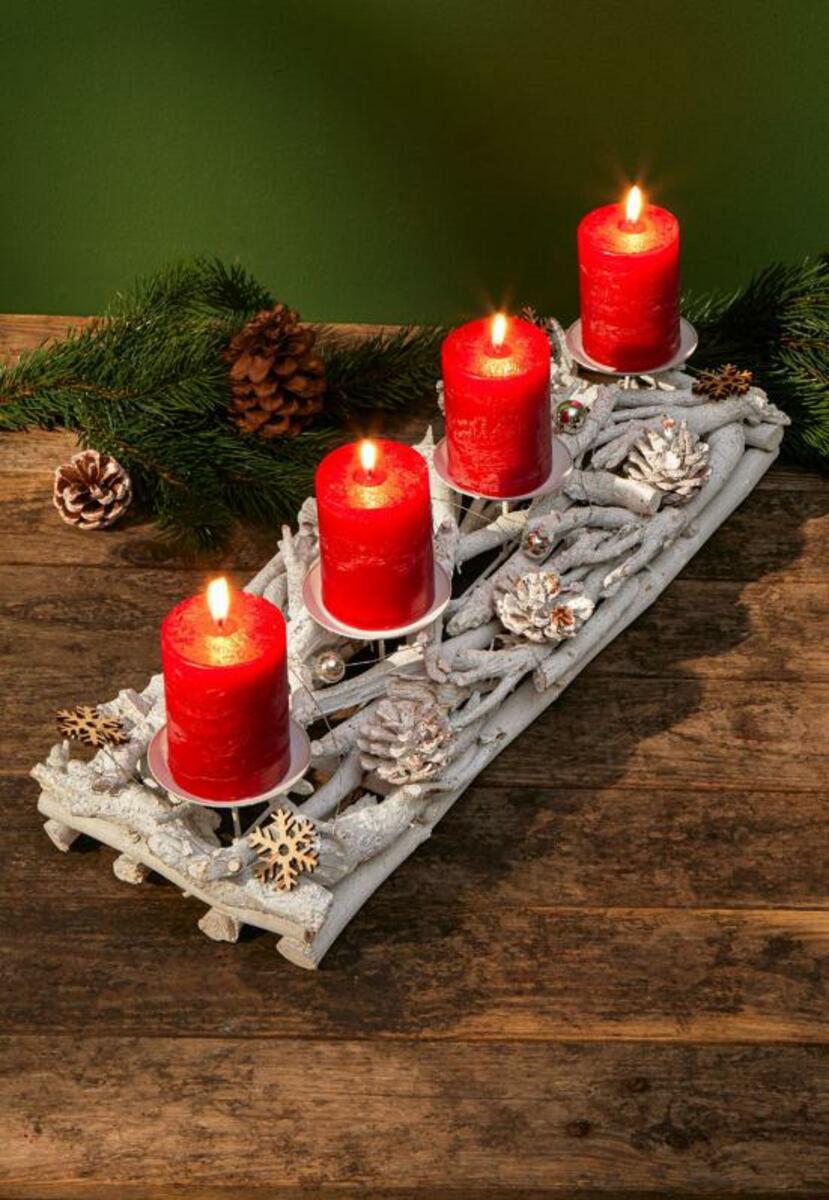 Bild 1 von Weiden-Kerzenhalter