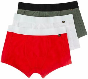 Alpha Industries Boxer AI Tape Underwear 3 Pack (Packung, 3-St), Bunt