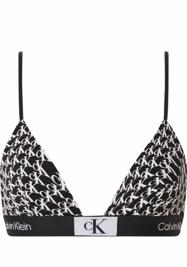 Bild 1 von Calvin Klein Underwear Bralette-BH UNLINED TRIANGLE mit klassischem CK-Logobund, Schwarz