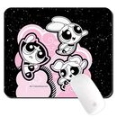 Bild 1 von ERT GROUP Original-Mauspad und offizielles Lizenzprodukt von The Powerpuff Girls, Muster The Powerpuff Girls 024 Black PC Computer Mouse Matte, rutschfest, 225 mm x 189 mm