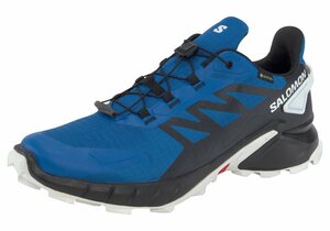 Salomon SUPERCROSS 4 GORE-TEX® Trailrunningschuh wasserdicht, Blau|schwarz