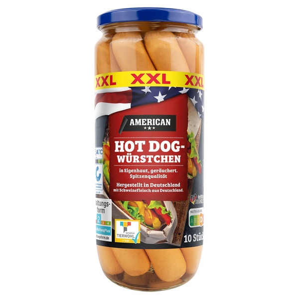 Bild 1 von AMERICAN Hotdog-Würstchen 720 g